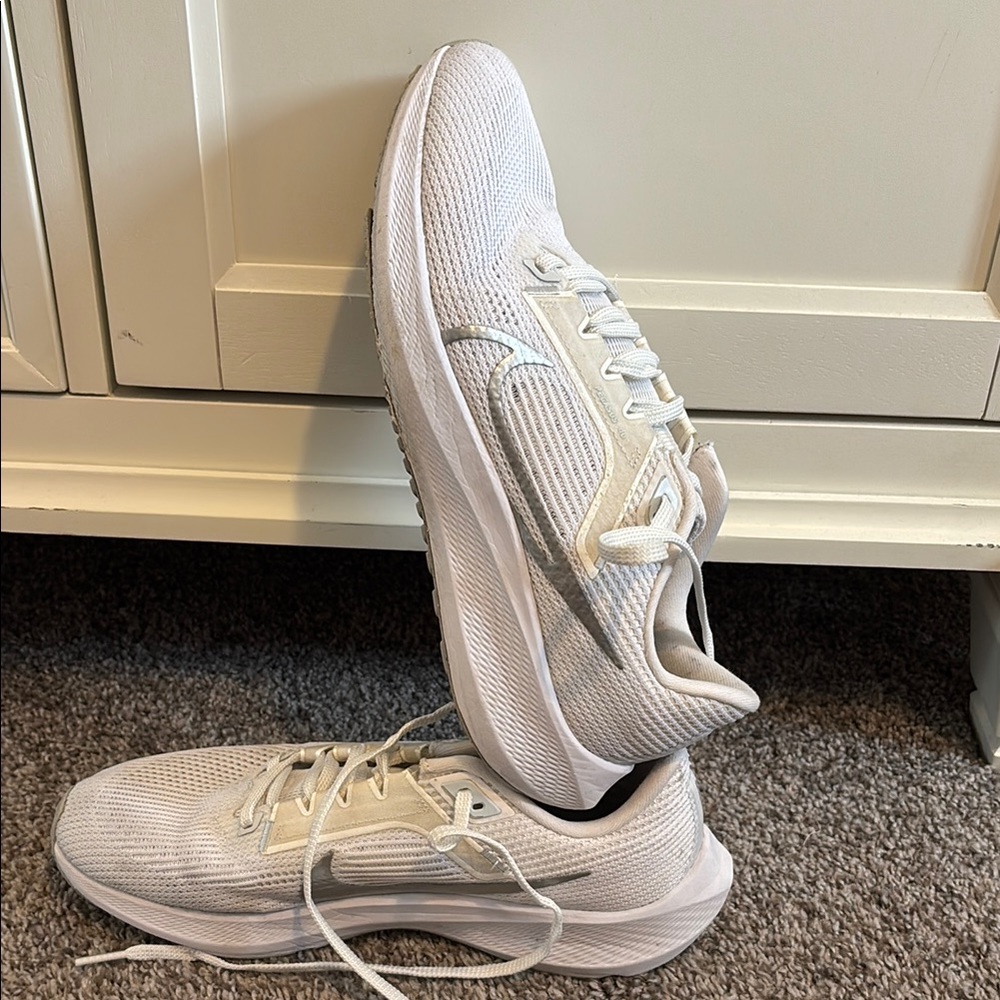 White Athletic Sneakers